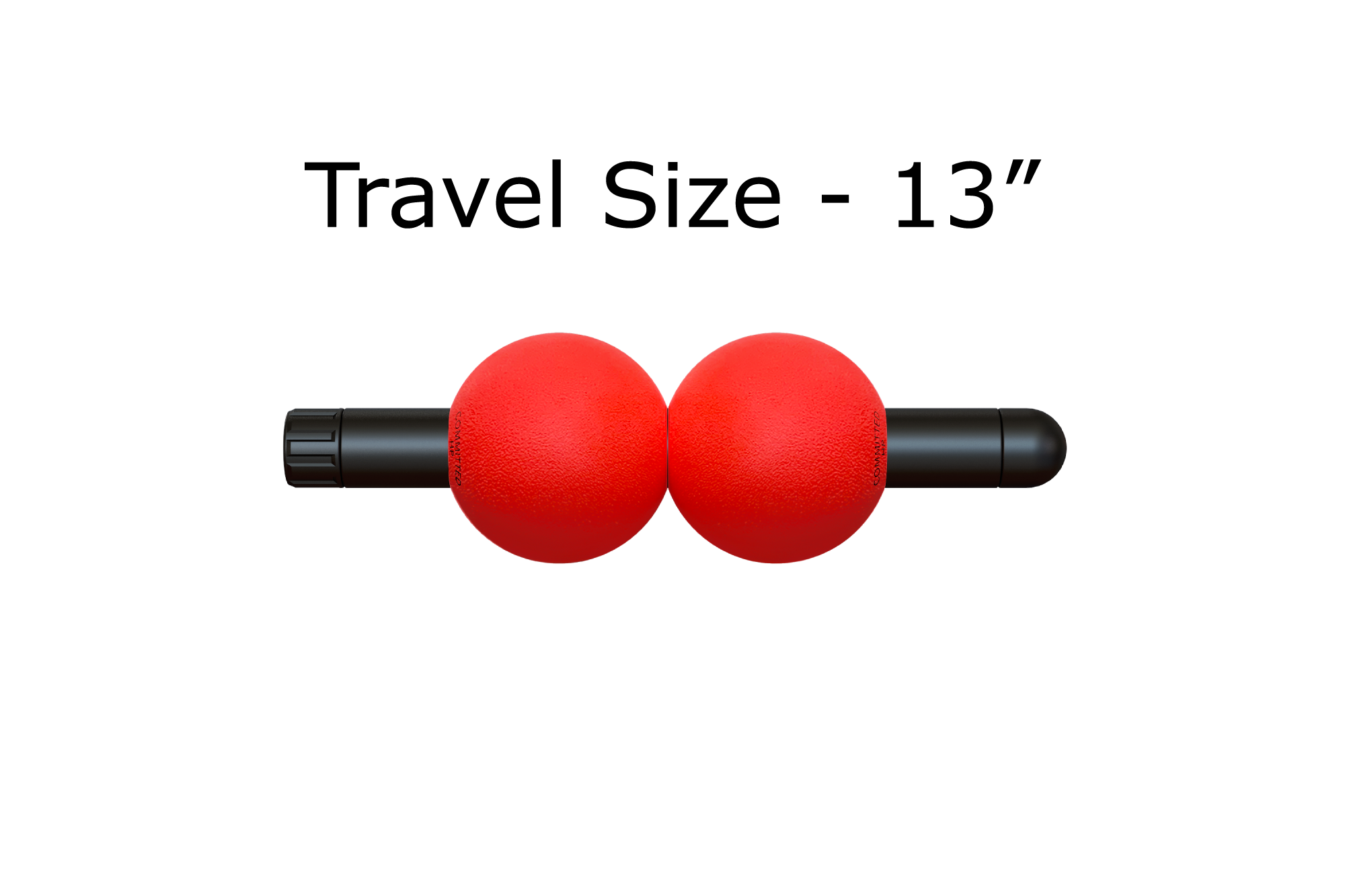 The Moball Roller Travel Size- Compact, dense, and effective recovery tool for tension release and improved recovery.