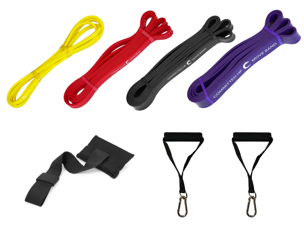 Workout Anytime & Anywhere with I'm Committed Move Band Bundle