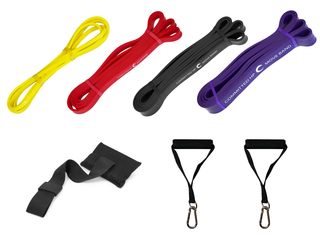 Workout Anytime & Anywhere with I'm Committed Move Band Bundle