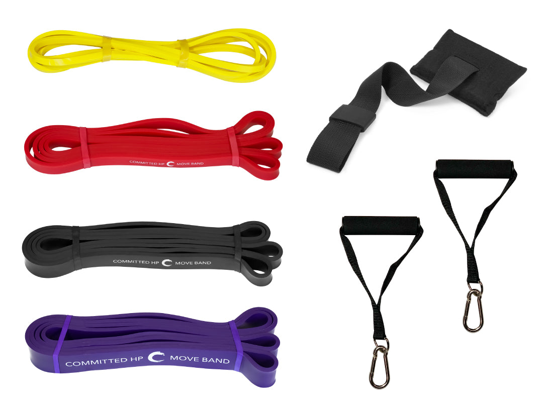 Workout Anytime & Anywhere with our I'm Committed Move Band Bundle