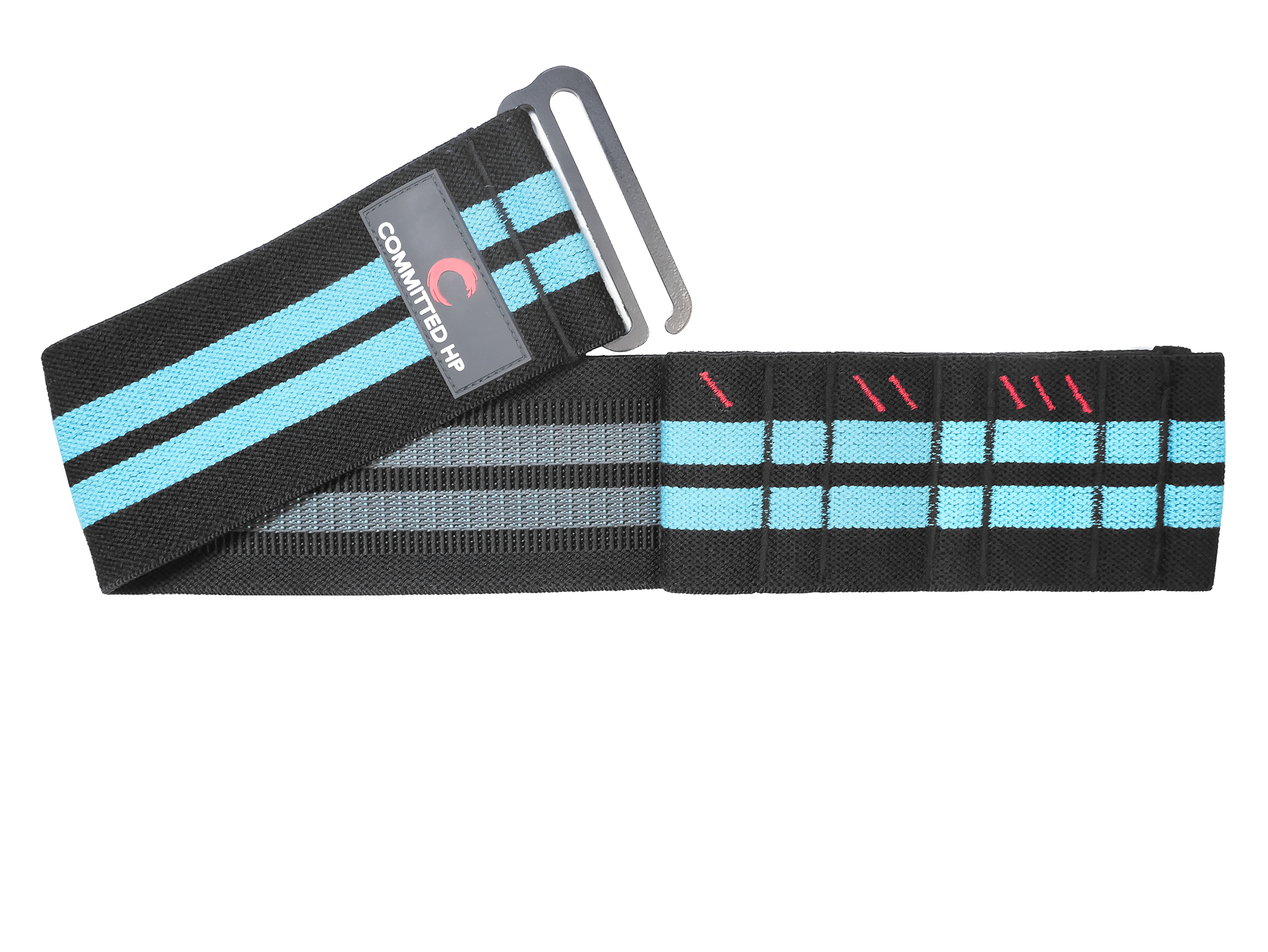 Extra Length Plus Light- Medium Resistance Band in Blue & Black
